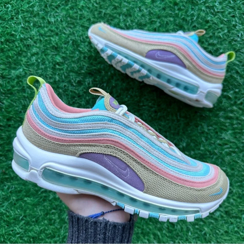 Nike Air Max 97 Se Copa / Sail - Wheat Grass - Picture 2 of 9